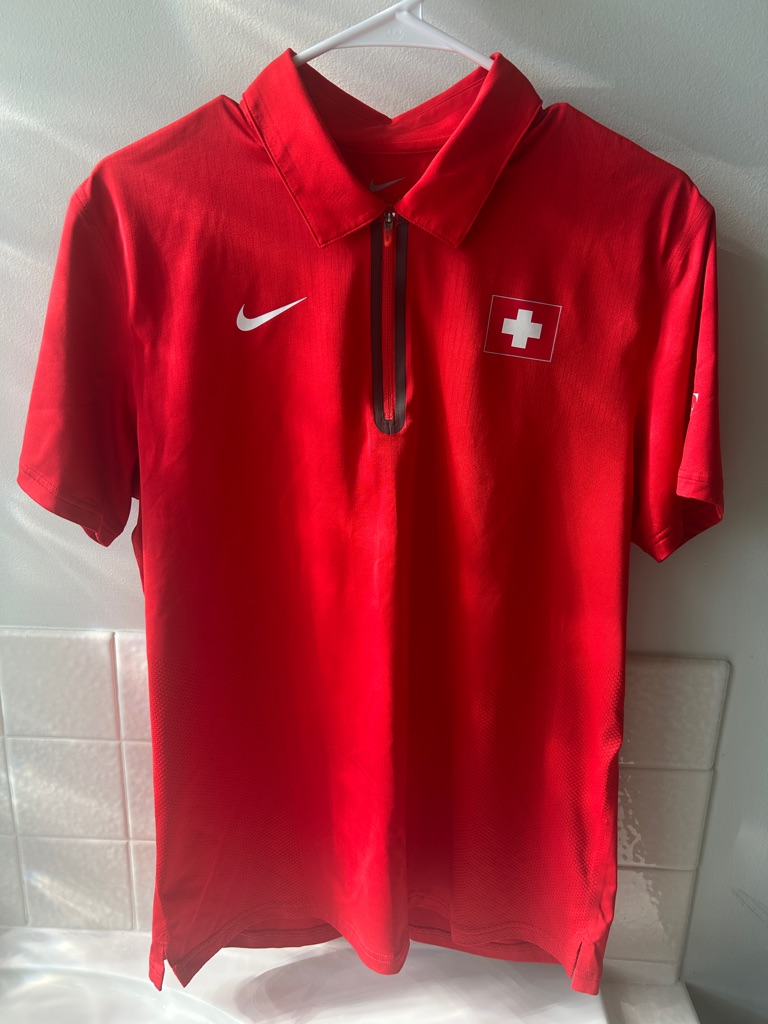 Nike Dri Fit Tennis Roger Federer 2012 Olympic Polo